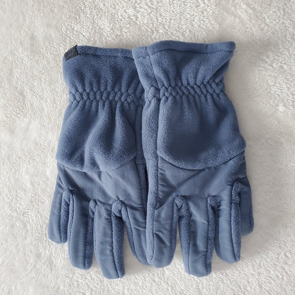 All in motion Polartec Fleece Gloves M/L Denim Blue